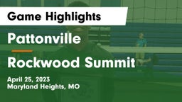 Pattonville  vs Rockwood Summit  Game Highlights - April 25, 2023