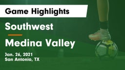 Southwest  vs Medina Valley  Game Highlights - Jan. 26, 2021