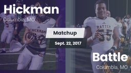 Matchup: Hickman  vs. Battle  2017