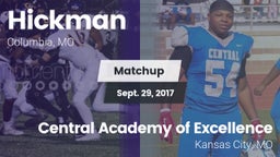 Matchup: Hickman  vs. Central Academy of Excellence 2017