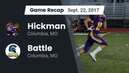 Recap: Hickman  vs. Battle  2017
