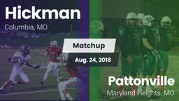Matchup: Hickman  vs. Pattonville  2018