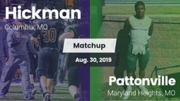 Matchup: Hickman  vs. Pattonville  2019