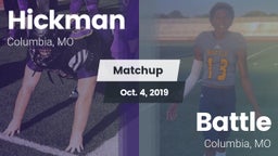 Matchup: Hickman  vs. Battle  2019