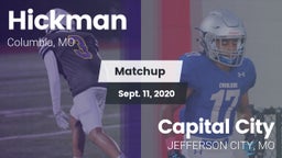 Matchup: Hickman  vs. Capital City   2020