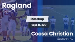 Matchup: Ragland  vs. Coosa Christian  2017