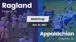 Matchup: Ragland  vs. Appalachian  2017