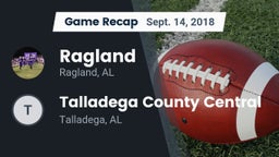 Recap: Ragland  vs. Talladega County Central  2018