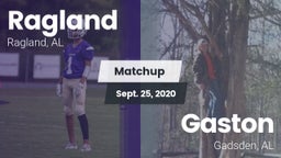 Matchup: Ragland  vs. Gaston  2020