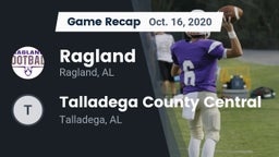 Recap: Ragland  vs. Talladega County Central  2020