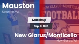 Matchup: Mauston  vs. New Glarus/Monticello  2017