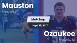 Matchup: Mauston  vs. Ozaukee  2017