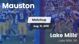 Matchup: Mauston  vs. Lake Mills  2018