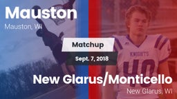 Matchup: Mauston  vs. New Glarus/Monticello  2018