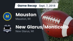 Recap: Mauston  vs. New Glarus/Monticello  2018