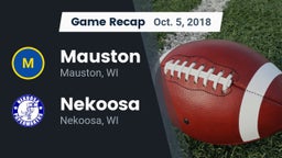 Recap: Mauston  vs. Nekoosa  2018