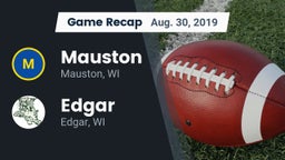 Recap: Mauston  vs. Edgar  2019