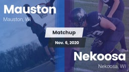 Matchup: Mauston  vs. Nekoosa  2020