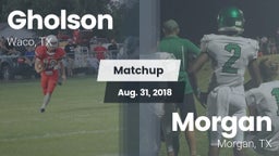 Matchup: Gholson  vs. Morgan  2018