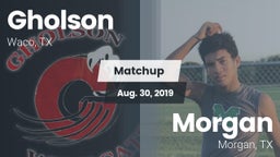 Matchup: Gholson  vs. Morgan  2019