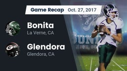 Recap: Bonita  vs. Glendora  2017
