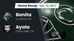 Recap: Bonita  vs. Ayala  2017