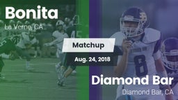 Matchup: Bonita  vs. Diamond Bar  2018