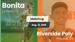 Matchup: Bonita  vs. Riverside Poly  2018