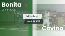 Matchup: Bonita  vs. Covina  2018
