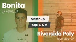 Matchup: Bonita  vs. Riverside Poly  2019