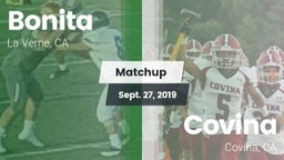 Matchup: Bonita  vs. Covina  2019