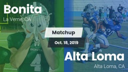 Matchup: Bonita  vs. Alta Loma  2019