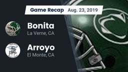 Recap: Bonita  vs. Arroyo  2019