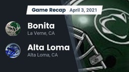 Recap: Bonita  vs. Alta Loma  2021