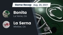Recap: Bonita  vs. La Serna  2021