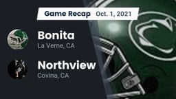 Recap: Bonita  vs. Northview  2021