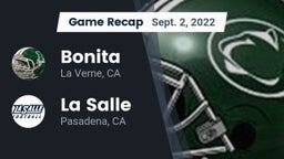 Recap: Bonita  vs. La Salle  2022