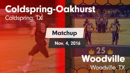 Matchup: Coldspring-Oakhurst vs. Woodville  2016