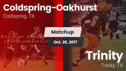 Matchup: Coldspring-Oakhurst vs. Trinity  2017
