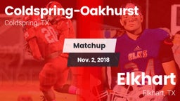 Matchup: Coldspring-Oakhurst vs. Elkhart  2018