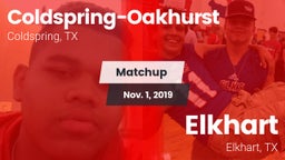 Matchup: Coldspring-Oakhurst vs. Elkhart  2019
