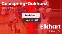 Matchup: Coldspring-Oakhurst vs. Elkhart  2020