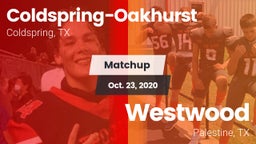 Matchup: Coldspring-Oakhurst vs. Westwood  2020