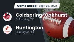 Recap: Coldspring-Oakhurst  vs. Huntington  2022