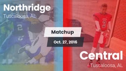 Matchup: Northridge High vs. Central  2016