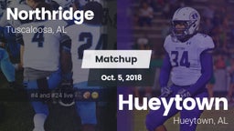 Matchup: Northridge High vs. Hueytown  2018