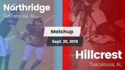 Matchup: Northridge High vs. Hillcrest  2019