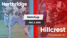Matchup: Northridge High vs. Hillcrest  2020