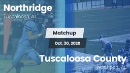 Matchup: Northridge High vs. Tuscaloosa County  2020