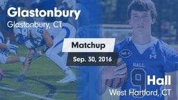 Matchup: Glastonbury High vs. Hall  2016